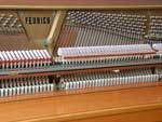 Schwarzes Jugendstilklavier