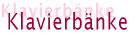 Klavierb�nke